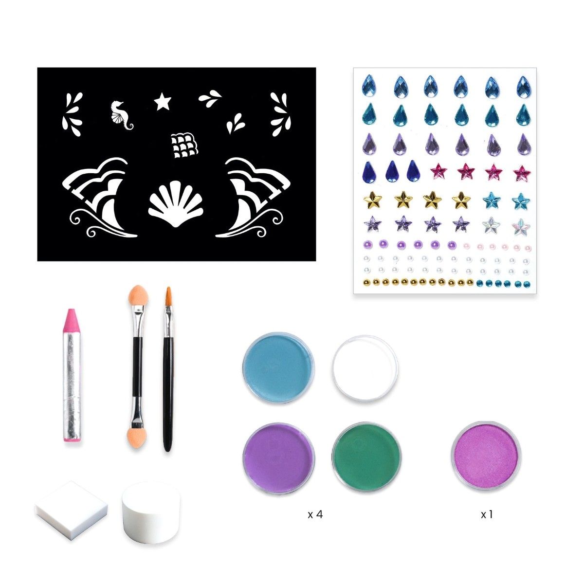 Djeco ansigtsmaling, Perler