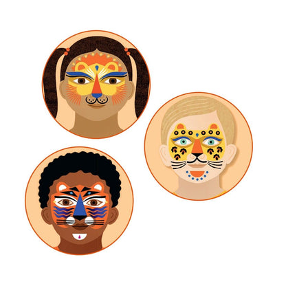 Djeco ansigtsmaling, Rovdyr