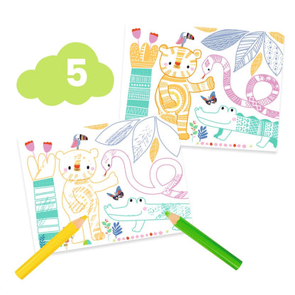 Djeco Kreativ æske, Mus og venner DJ09295