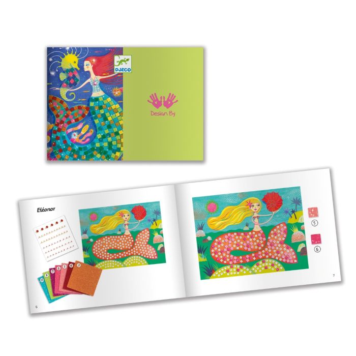 Djeco kreativ mosaik, Havfruernes sang