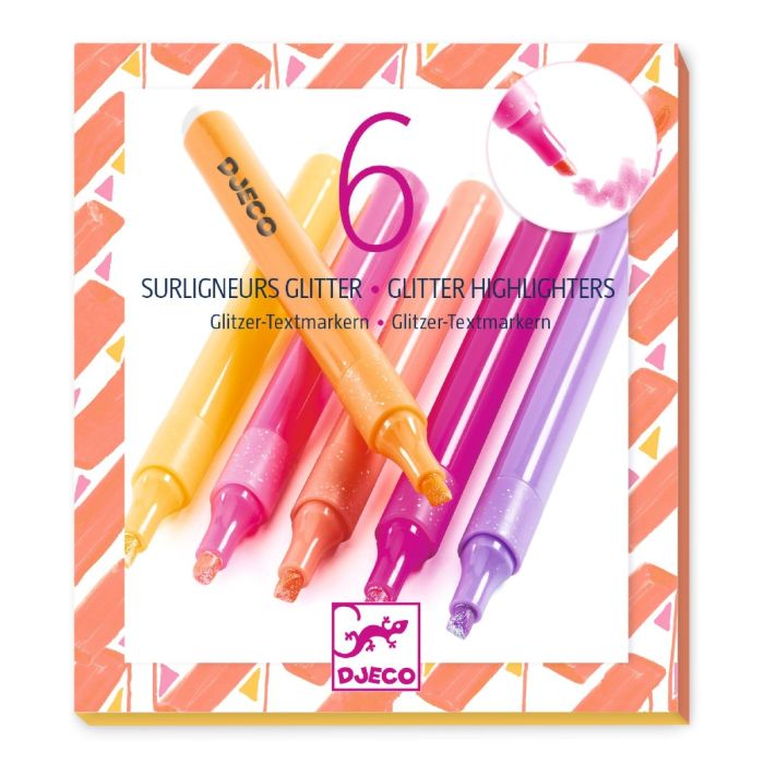 Djeco Glimmer overstregnings tusser, Grape