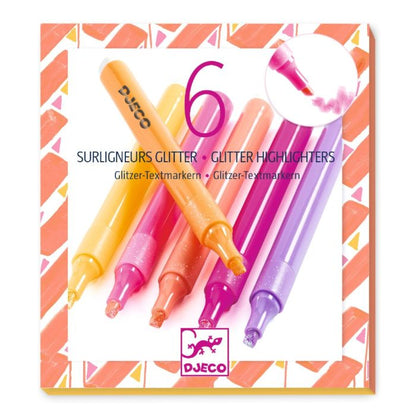 Djeco Glimmer overstregnings tusser, Grape