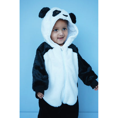 Den goda Fen dyrekostume, Panda jumpsuit - 3-4 år