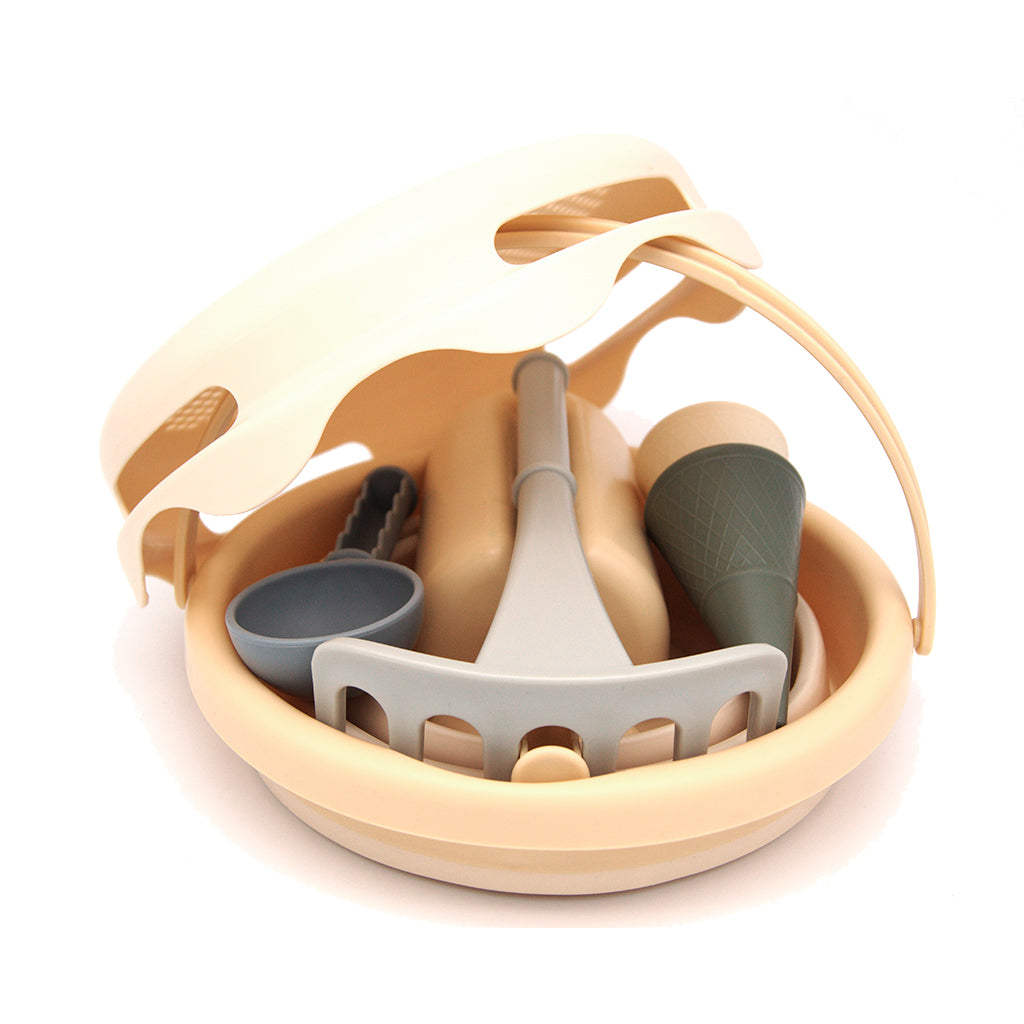 Compactoys sandlegetøj, 7-i-én- Beige