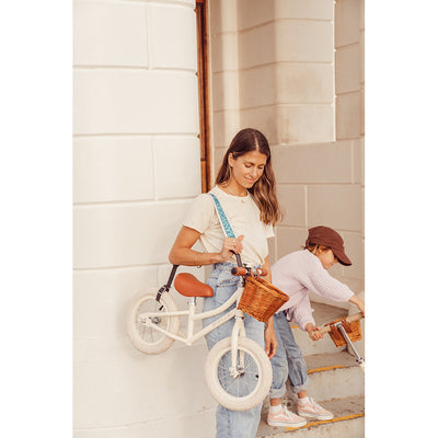 Banwood Carry strap, bærestop til skateboard, løbehjul og løbecykel - Cream