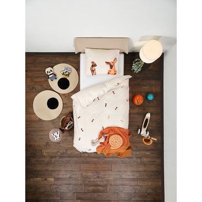 Snurk voksensengetøj, økologisk - Gravhunde venner