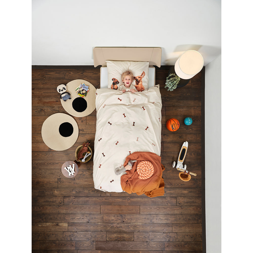 Snurk voksensengetøj, økologisk - Gravhunde venner