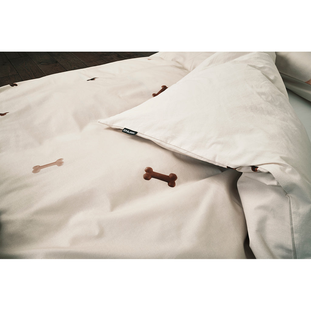 Snurk voksensengetøj, økologisk - Gravhunde venner