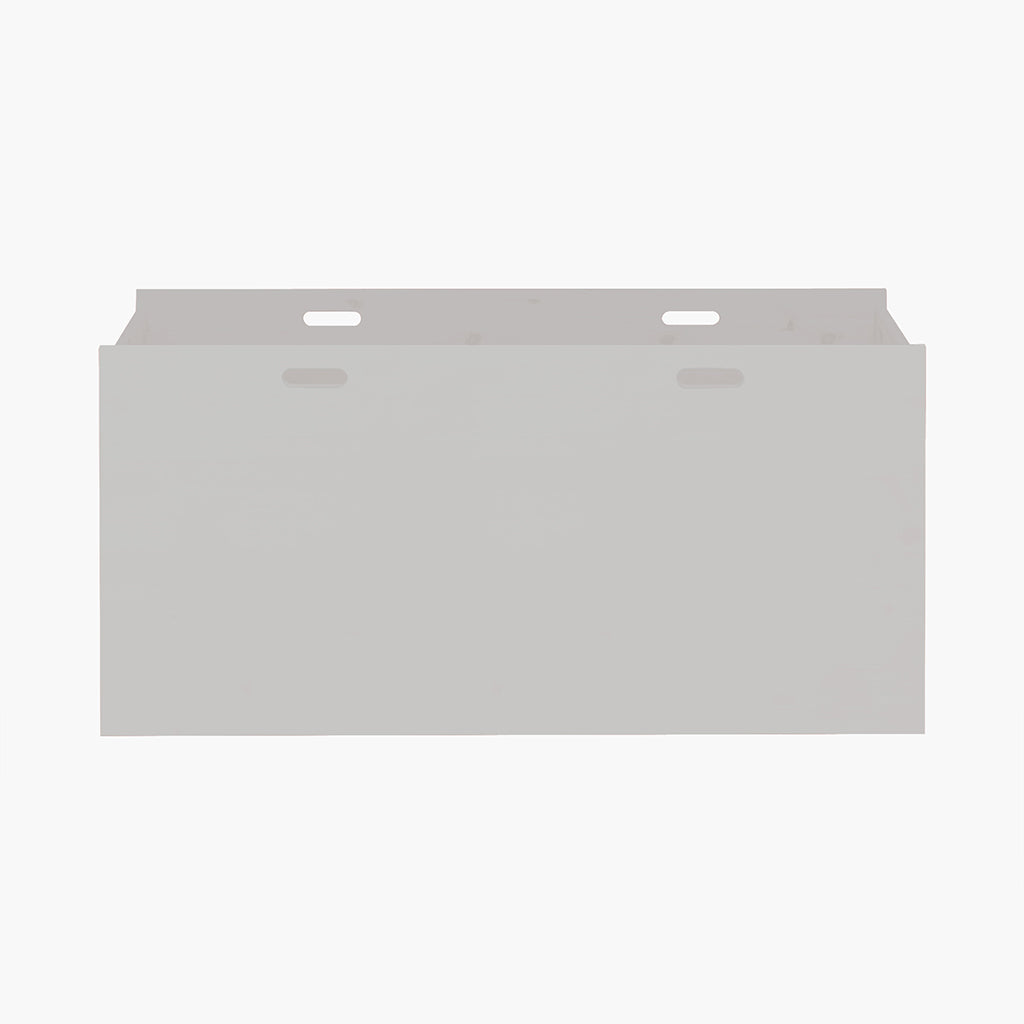 By Aulum Dana stor opbevaringskasse m hjul, flere str. - Mushroom