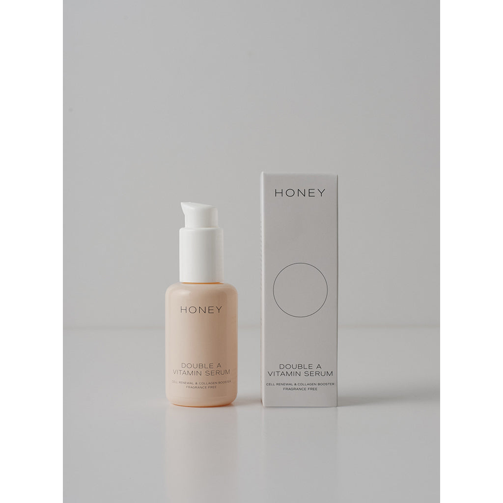 Honey Double A Vitamin Serum, Cellefornyelse og kollagenbooster - 30 ml