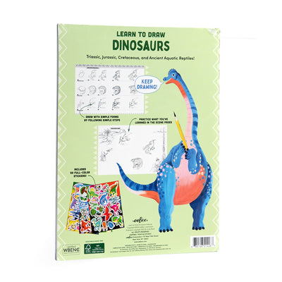 eeBoo Lær at tegne, Dinosaurer