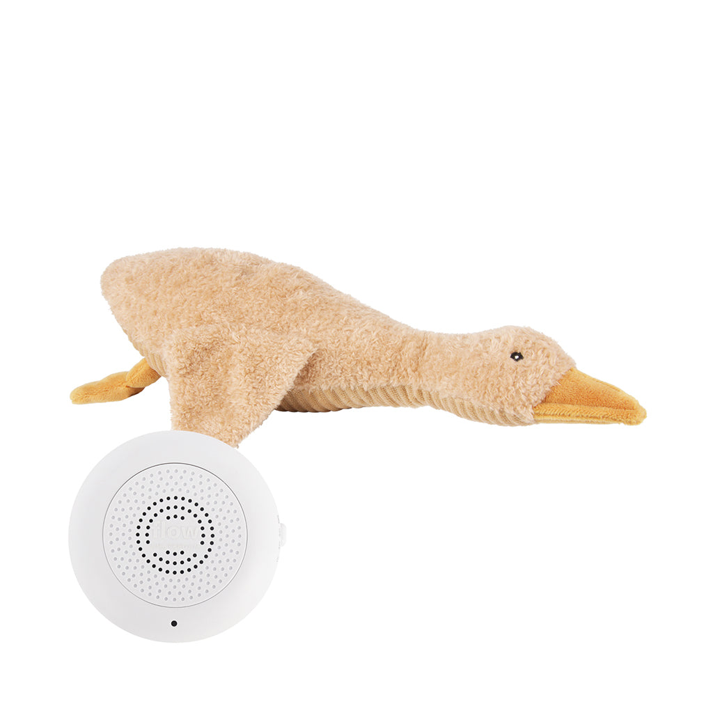 Flow Amsterdam Hjertelydsbamse, genopladelig, Liva - Brown