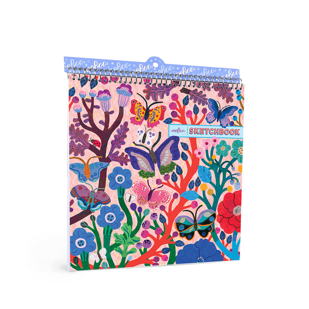 eeBoo Skitseblok, Sommerfugle