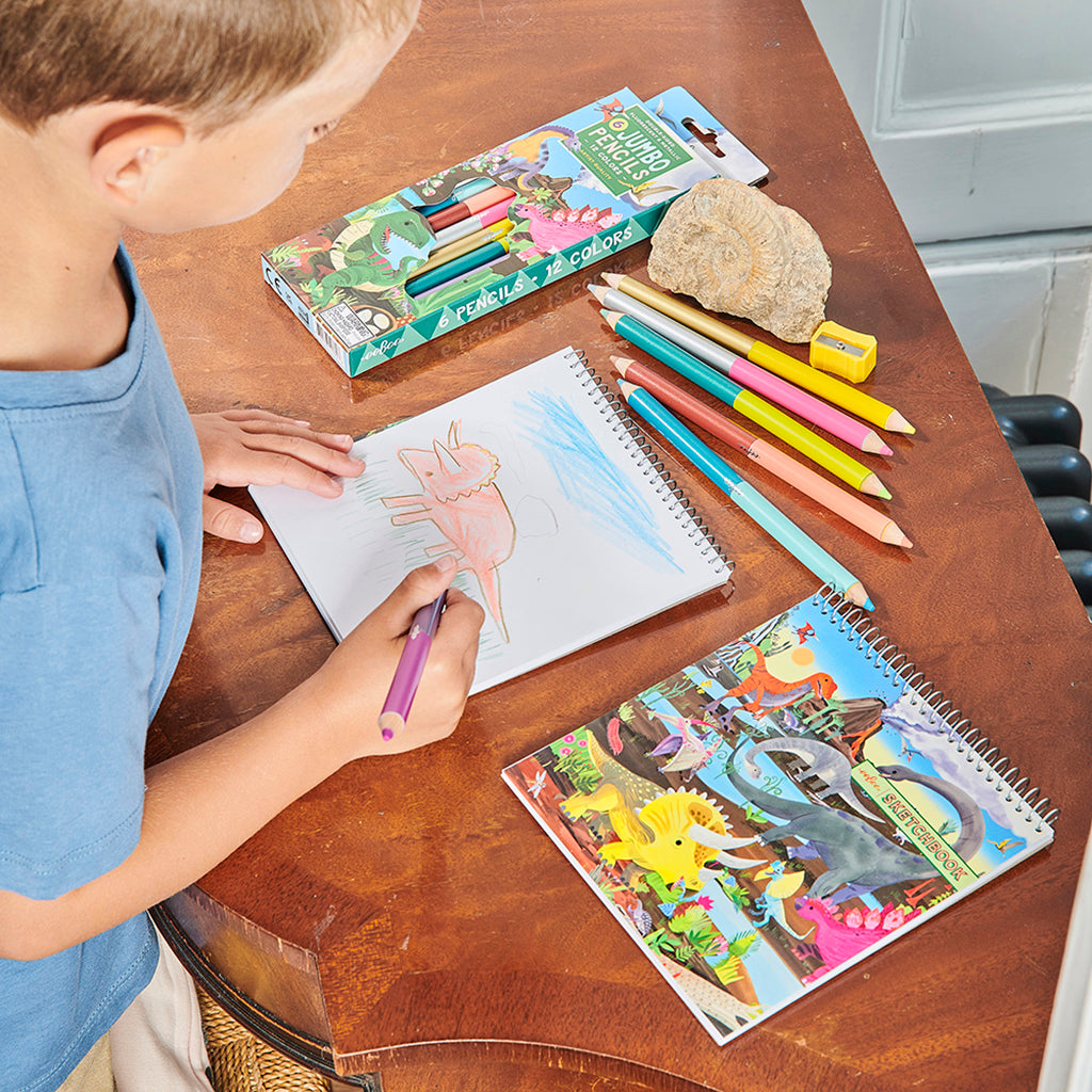 eeBoo Skitseblok, Dinosaur