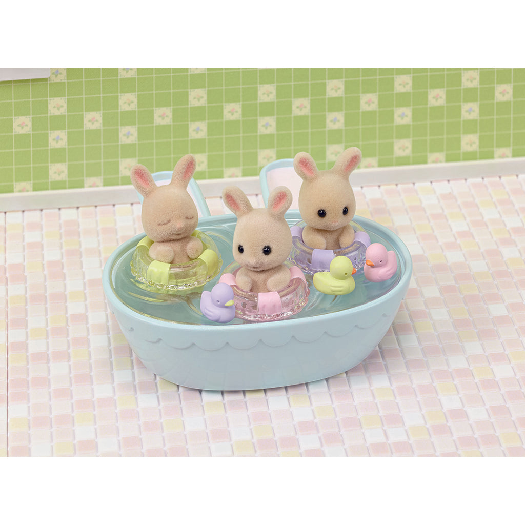 Sylvanian Families, Trillingernes Badetid&