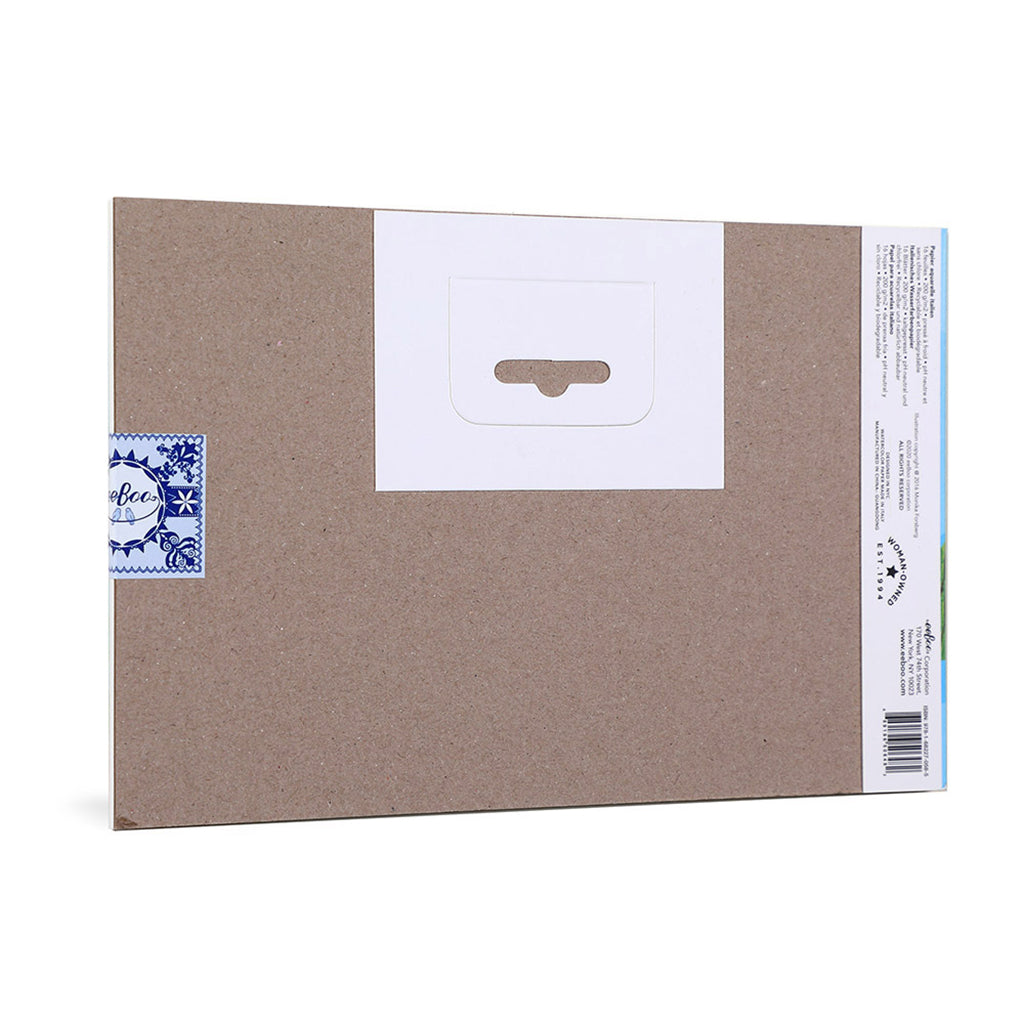 eeBoo Akvarelpapir, Dinosaur