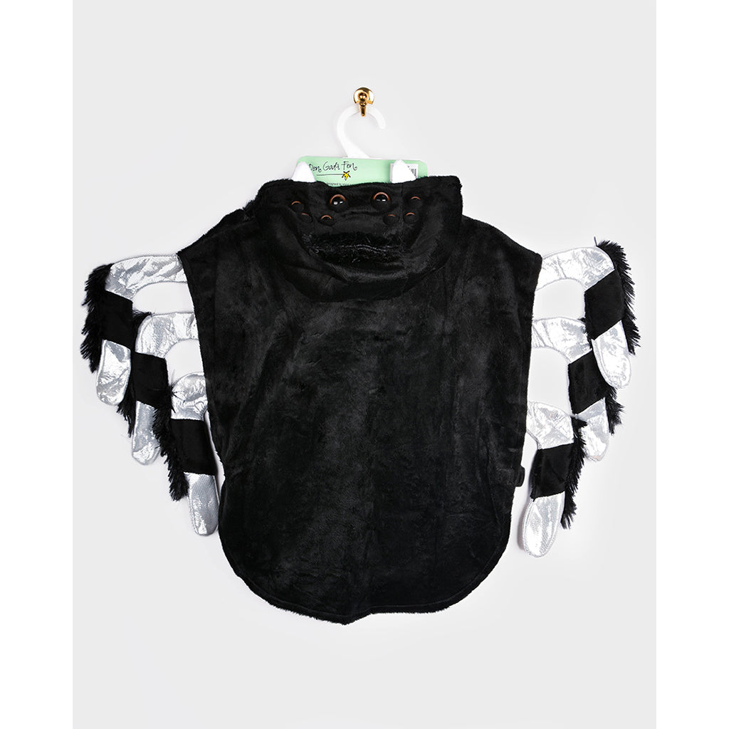 Den Goda Fen udklædning, Mini edderkop kappe - str. 86-110 cm