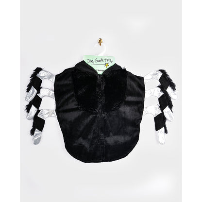 Den Goda Fen udklædning, Mini edderkop kappe - str. 86-110 cm