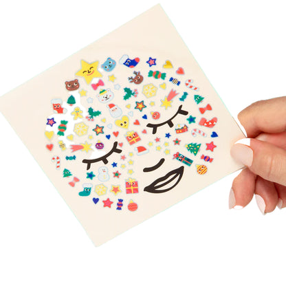 Omy ansigtsklistermærker, Ho, Ho, Ho