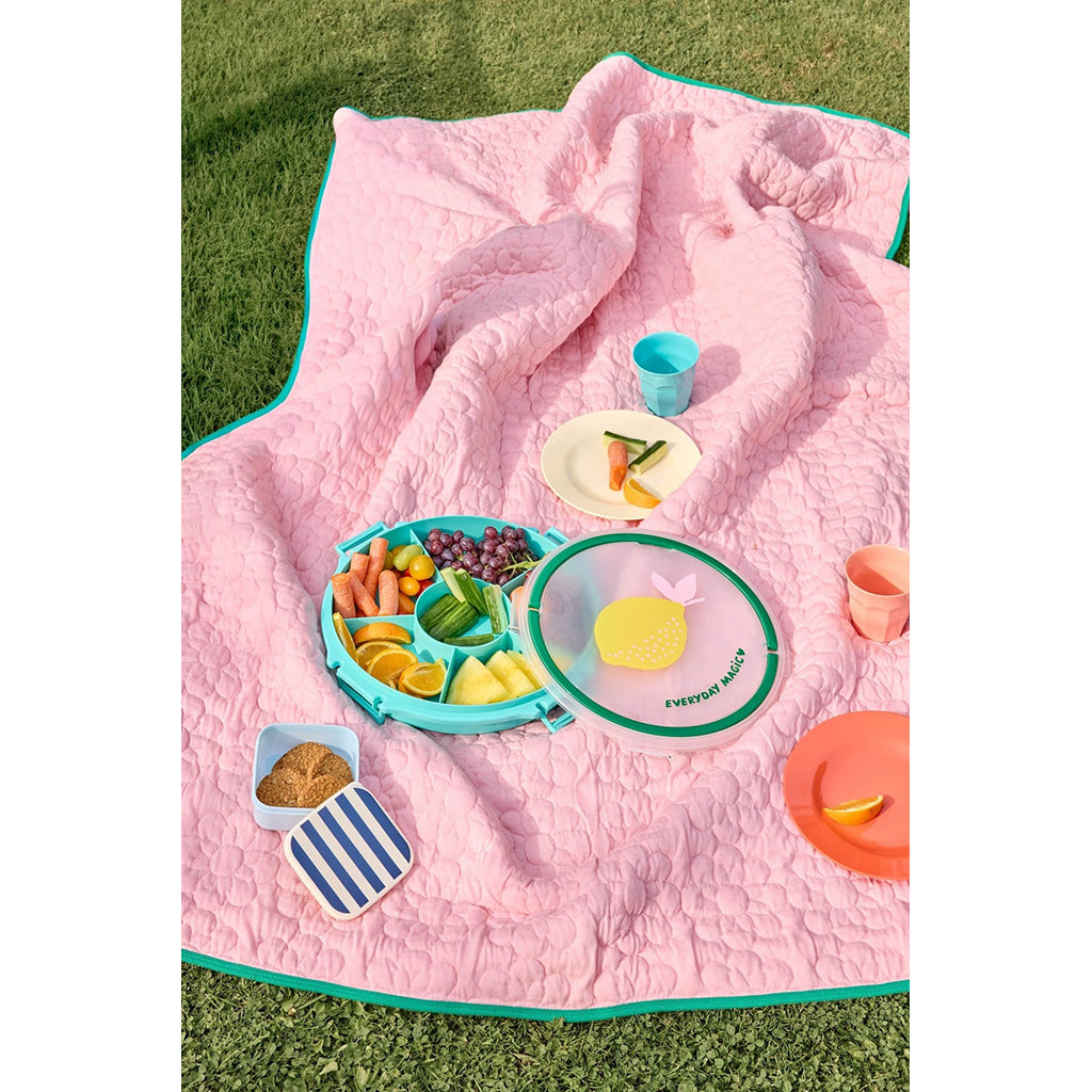 Rice snack bakke m. låg, 6-delt - Mint