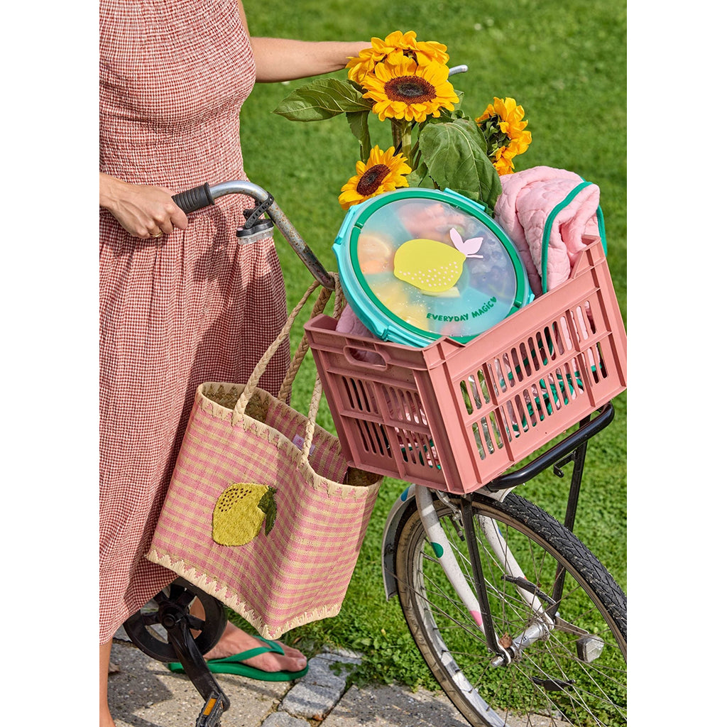 Rice snack bakke m. låg, 6-delt - Mint