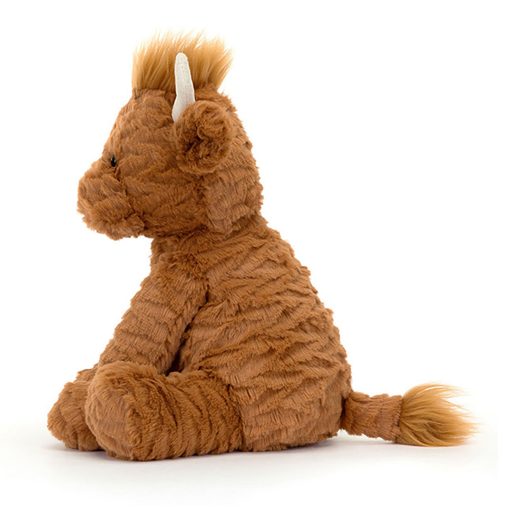 Jellycat bamse, Fuddlewuddle højlands ko - 23 cm