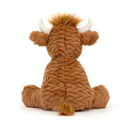 Jellycat bamse, Fuddlewuddle højlands ko - 23 cm