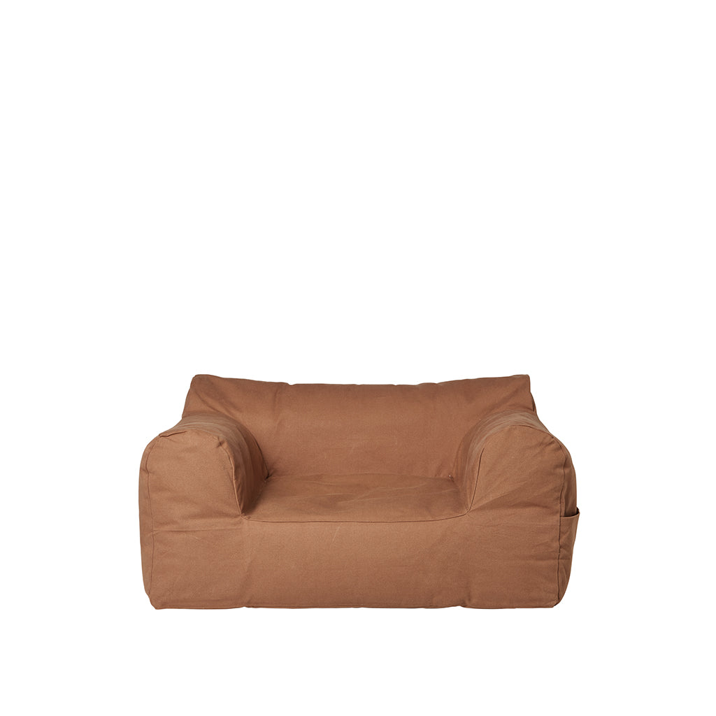 ferm Living sækkestol, Billow Bean Bag - Tan