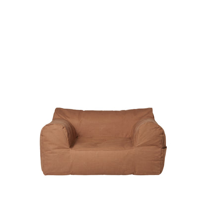 ferm Living sækkestol, Billow Bean Bag - Tan