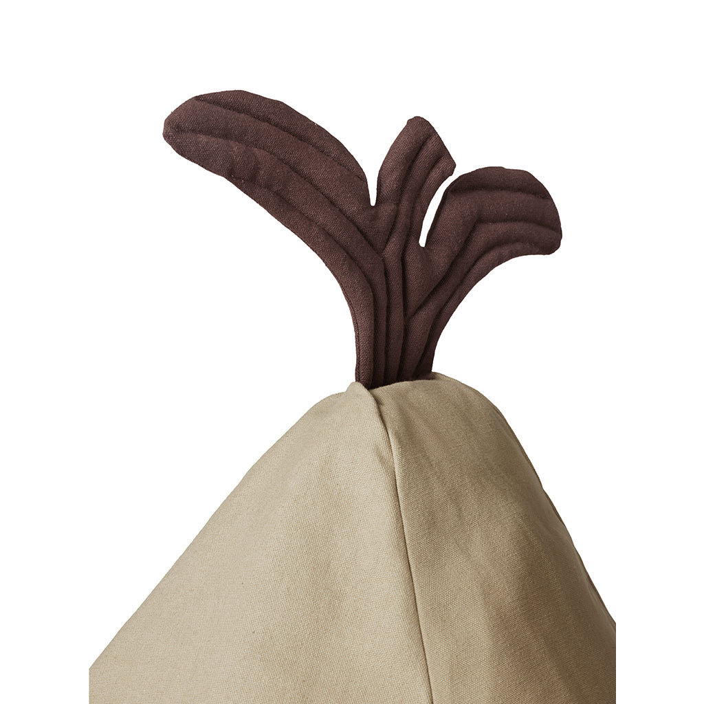 ferm Living sækkestol, Pear - Elm green