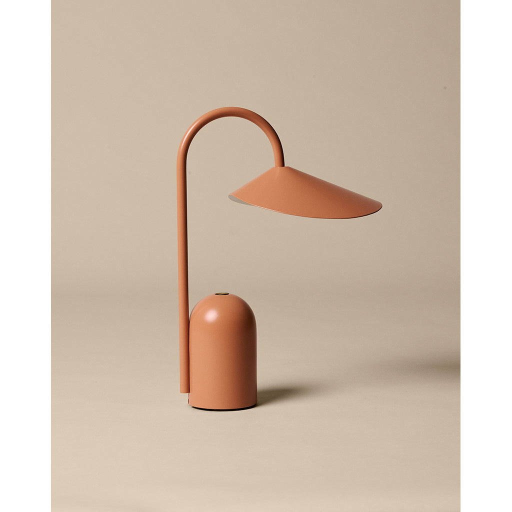 ferm Living, Arum Portable Lamp - Sienna