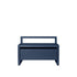 ferm Living børnebænk m opbevaring, Little Architect storage bench - Dark blue