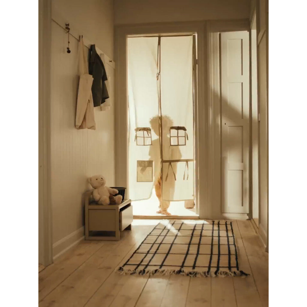 ferm Living legegardin, postkontor eller butik - Elm green