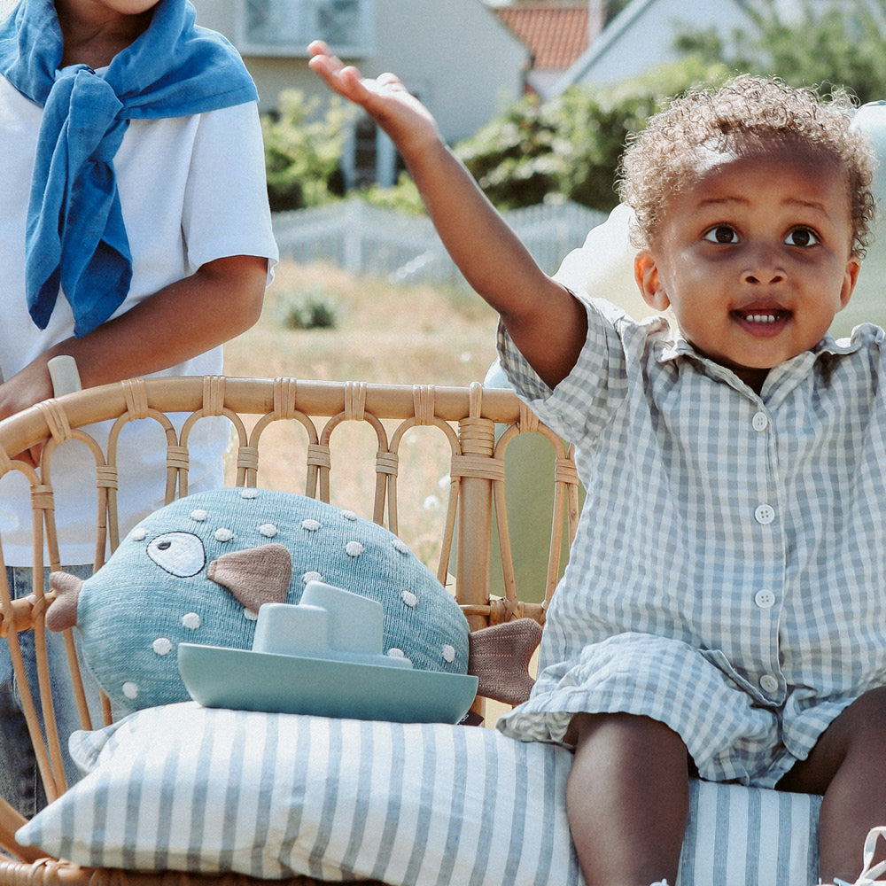 Liewood sandlegetøj, Deborah både - Whale blue multi mix