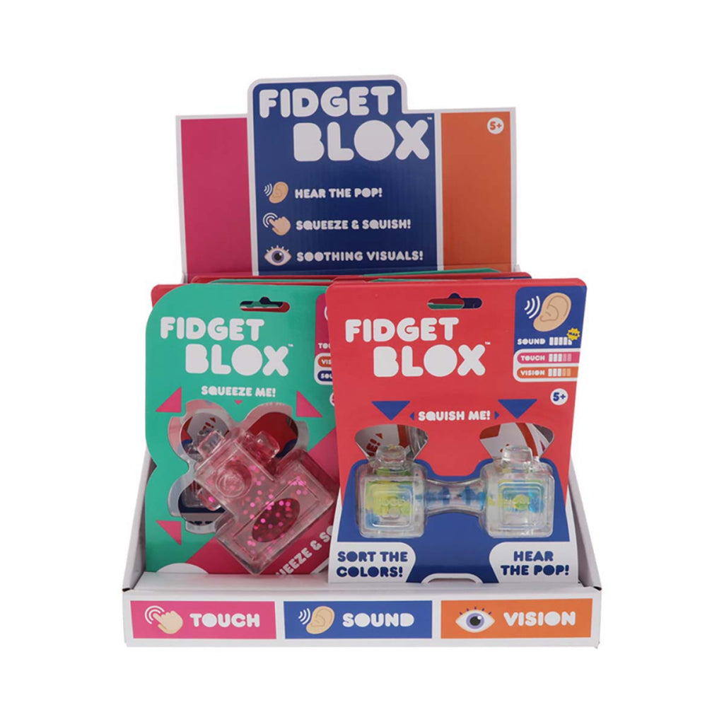 Fidget Blox, Assortere Squishy - 3 varianter
