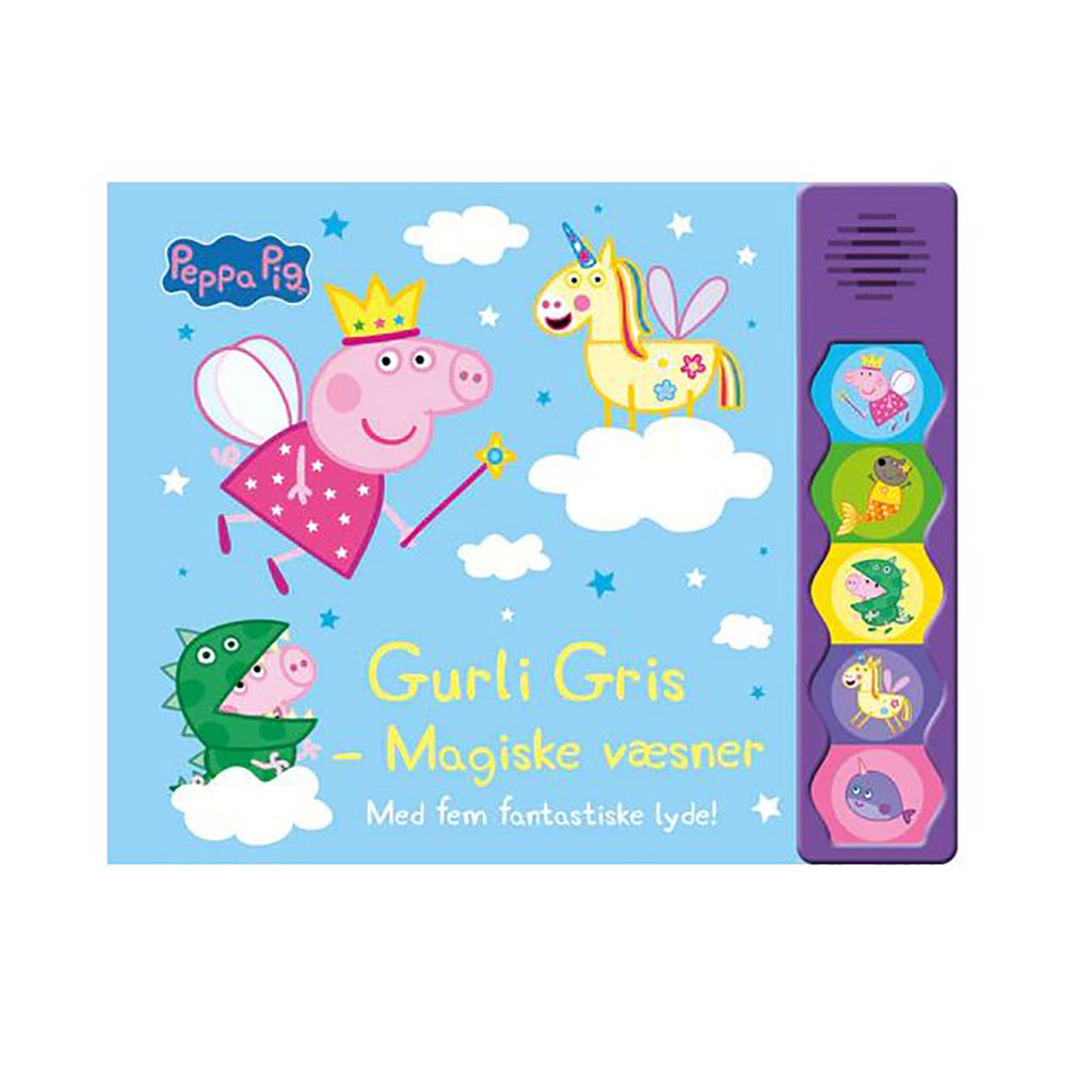Gurli Gris, Magiske væsner - Lydbog med 5 fantastiske lyde