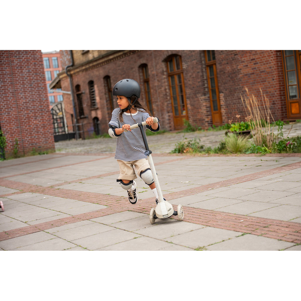 Scoot and Ride Highway Kick 3S, løbehjul - LED Ash