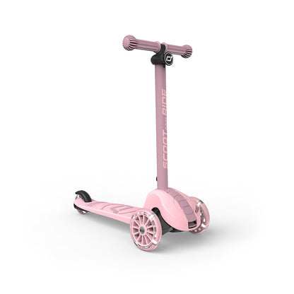 Scoot and Ride Highway Kick 3S, løbehjul - LED Rose