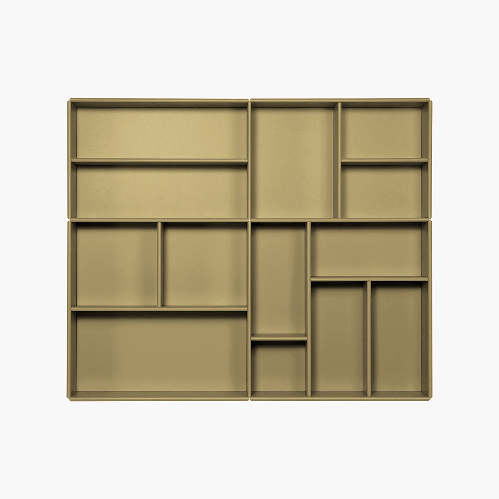 By Aulum Helena vægreol, 117x97 cm - Olive