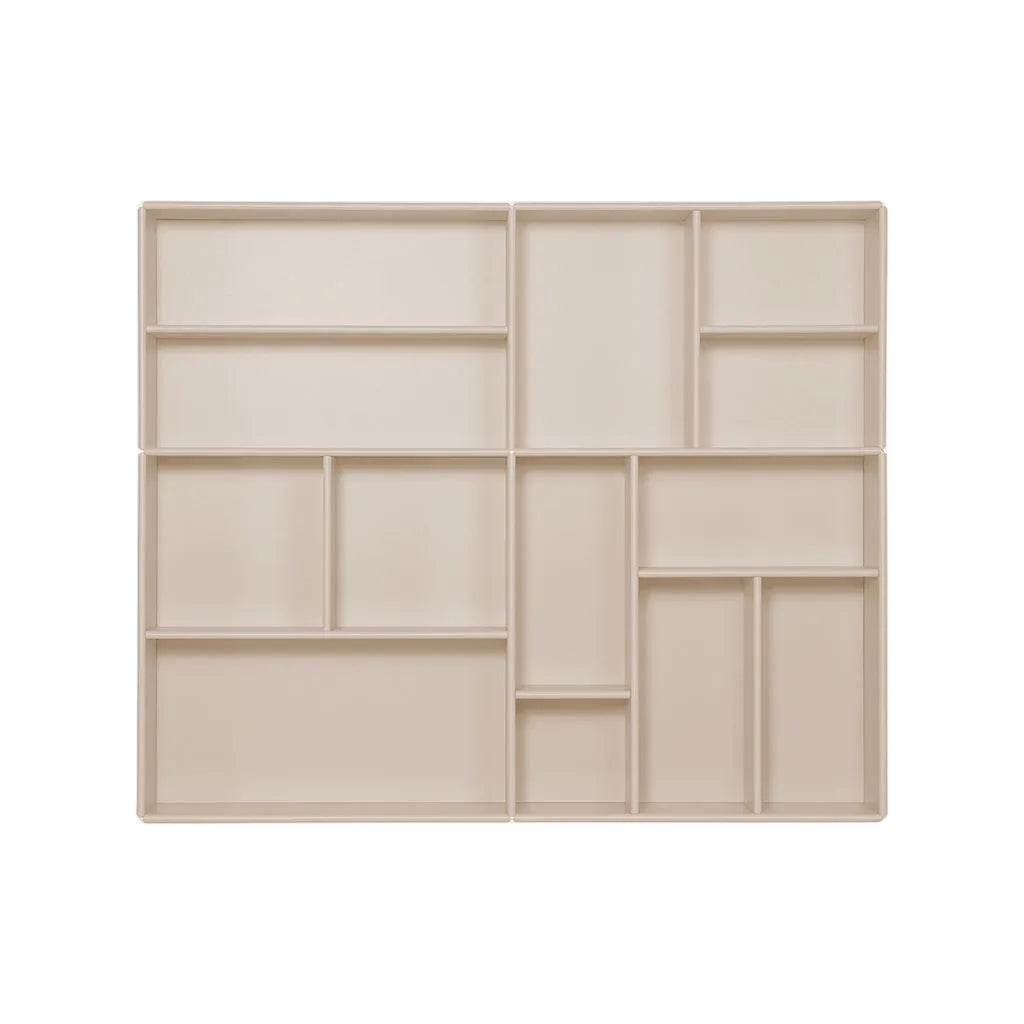 By Aulum Helena vægreol, 117x97 cm - Sand