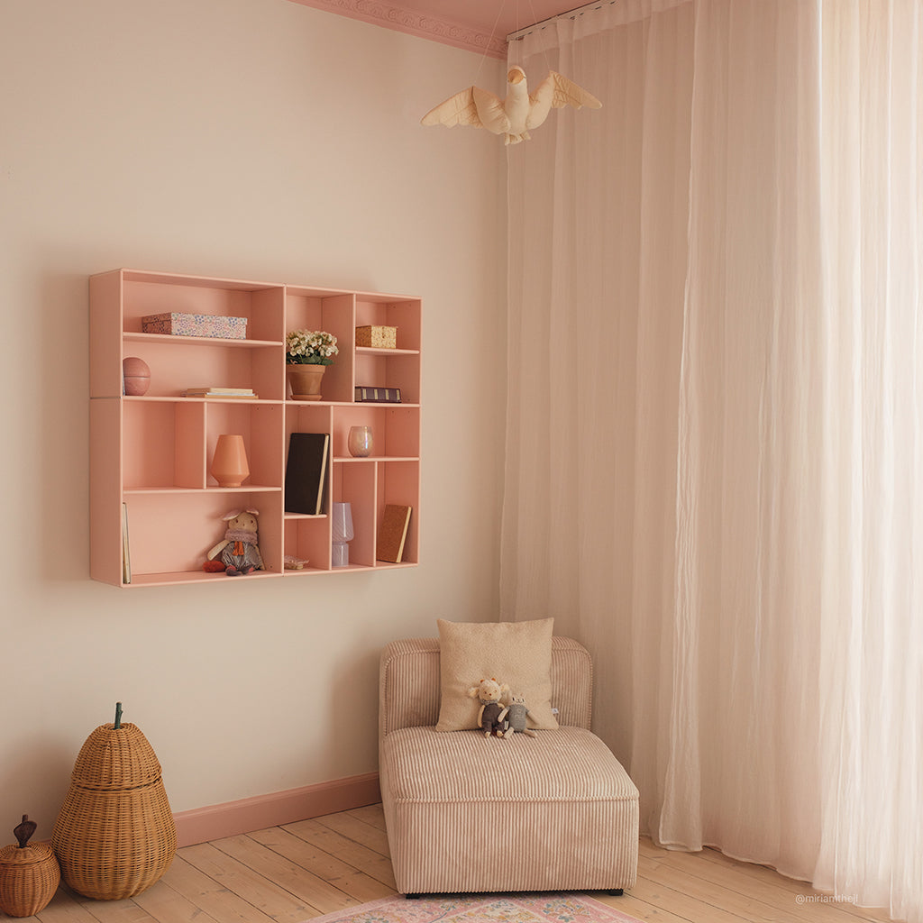 By Aulum Helena vægreol, 117x97 cm - Blush