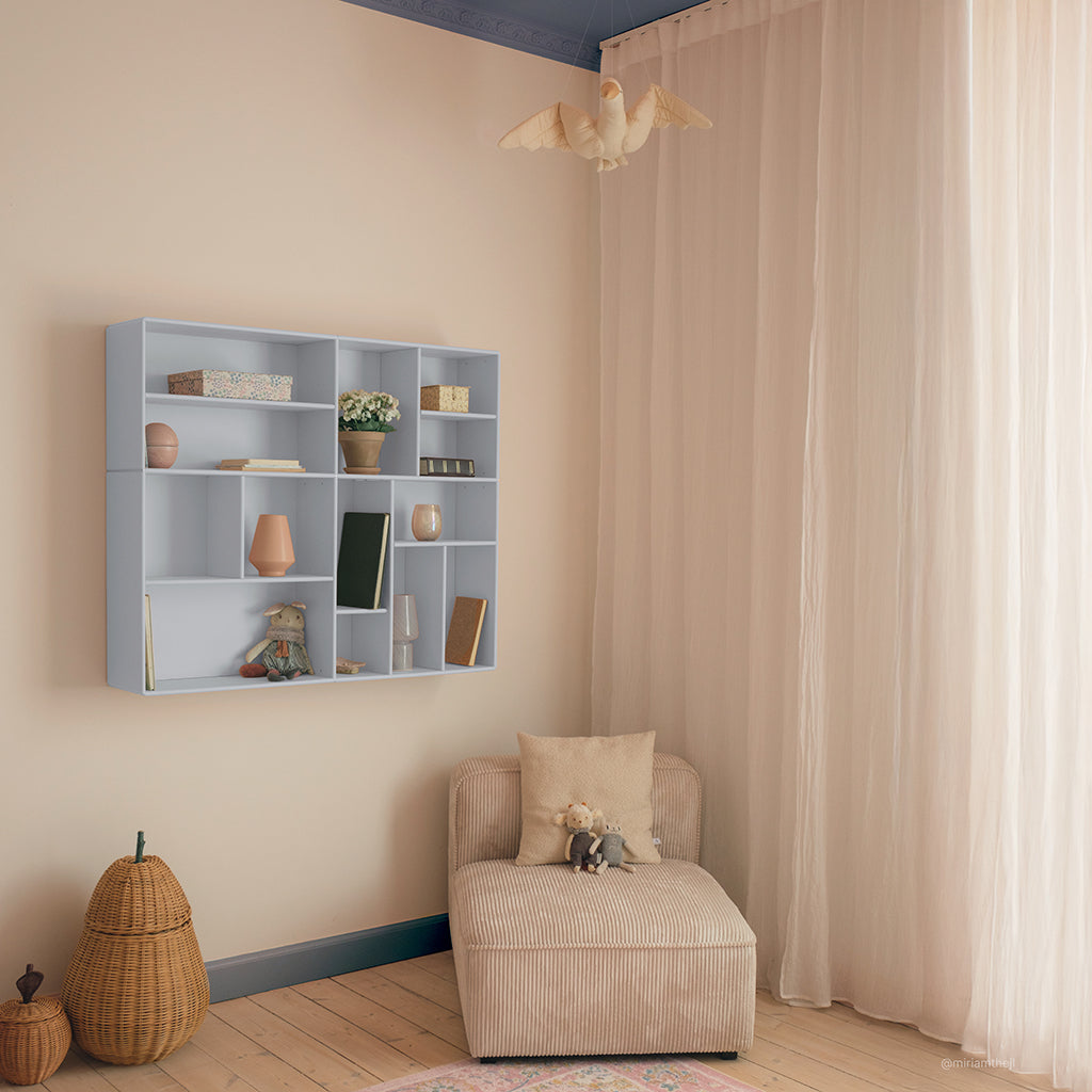 By Aulum Helena vægreol, 117x97 cm - Himalayan Blue