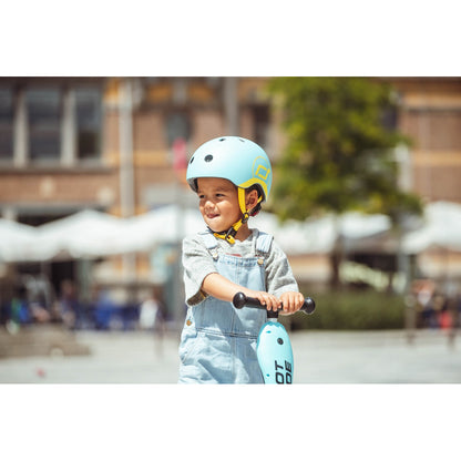 Scoot and Ride cykelhjelm, Blueberry - Flere størrelser