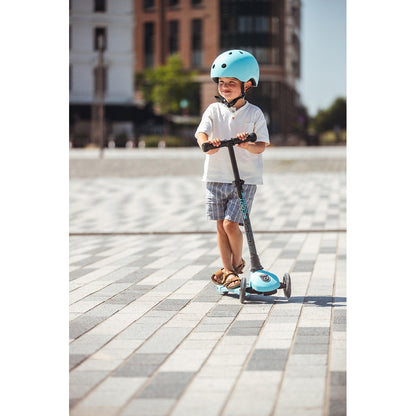 Scoot and Ride Highway Kick 3, løbehjul - LED Blueberry