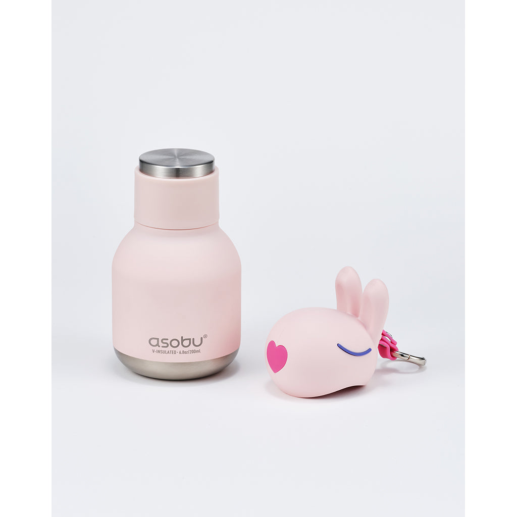 Asobu Bestie Mini termo drikkedunk m. nøglering, 200 ml. - Kanin