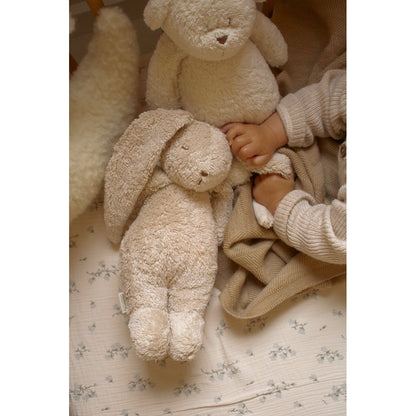 Moonie 2.0, økologisk Humming kanin m pink noise og lampe - Sand