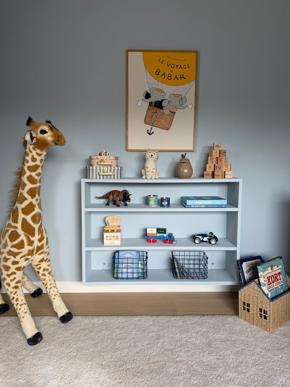 Le Voyage de Babar, Babar plakat, Jean de Brunhoff - flere størrelser