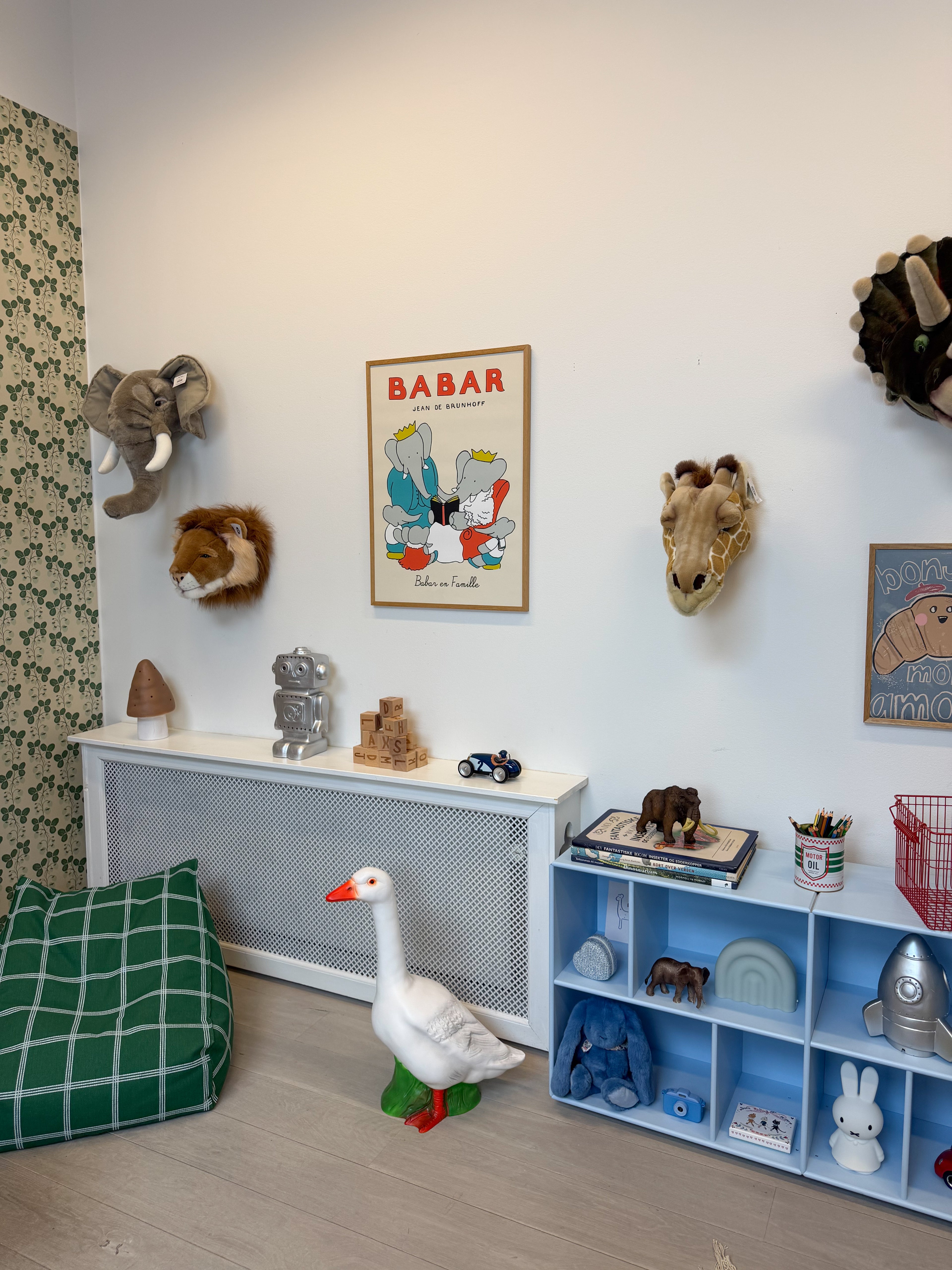 Dyretrofæ til væggen, Løve