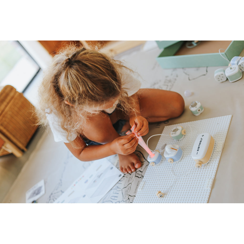 Kidyelec-Starter, - Eksperimentsæt om strøm og el - 11 dele