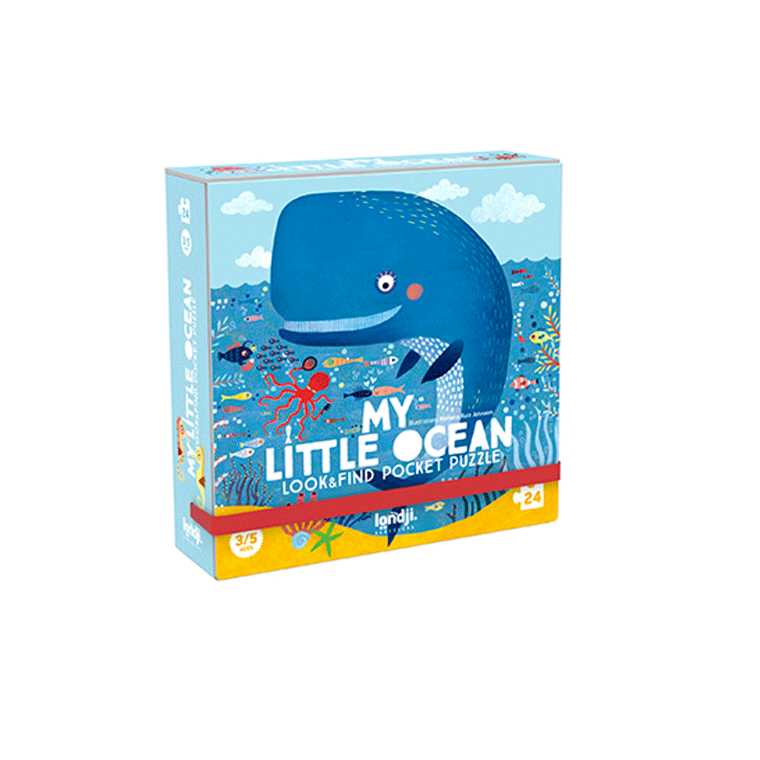 Londji lomme puslespil, My little ocean - 36 brikker 